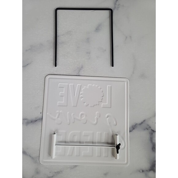 Love Grows Here Metal Garden Sign - Picture 3 of 10